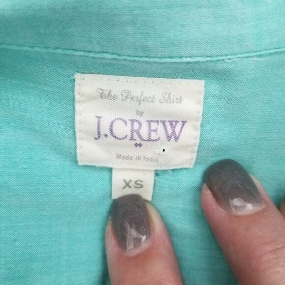 J. Crew blouse sz XS - Picture 5 of 5